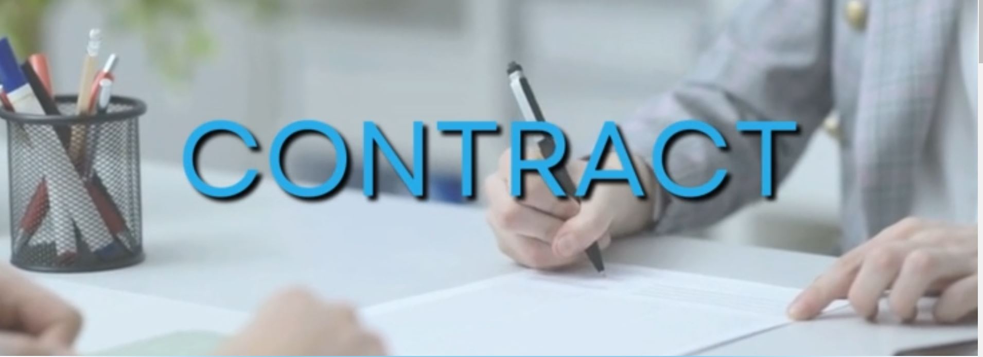 Contract - Aqua Clear